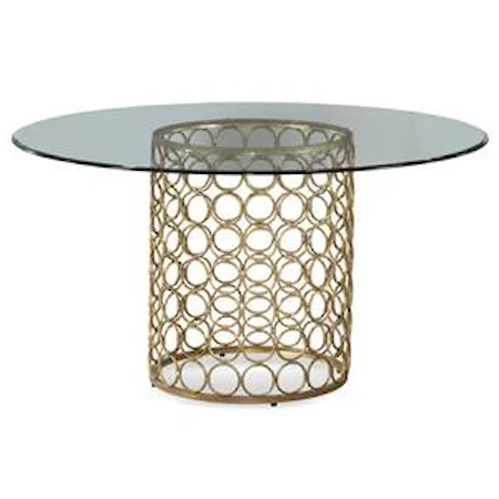 Round Table w/ Glass Top